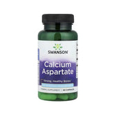 Aspartato de Cálcio 200mg - Swanson - 60 cápsulas