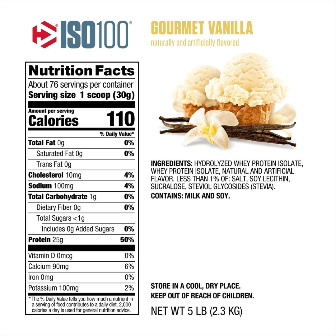 ISO Whey 100 Hidrolisado - 932g - Proteína