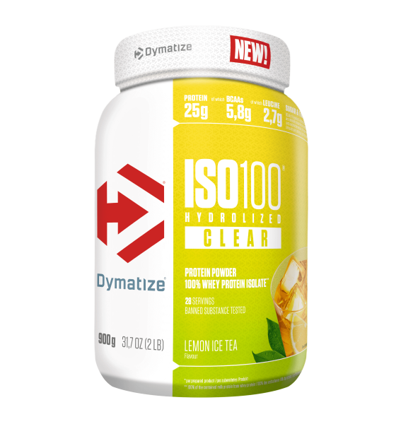 ISO 100 Hydrolyzed Clear Whey Protein 900g - Dymatize