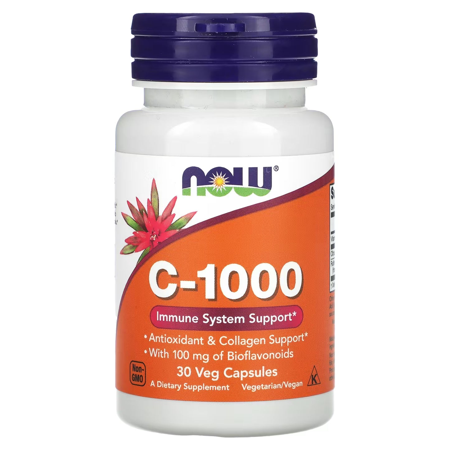 C-1000 - 30 cápsulas - NOW Foods