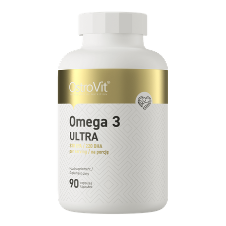 Omega 3 Ultra - 90 Cápsulas - OstroVit