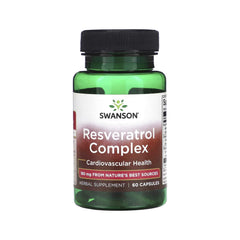 Complexo Resveratrol 180mg - Swanson - 60 Cápsulas