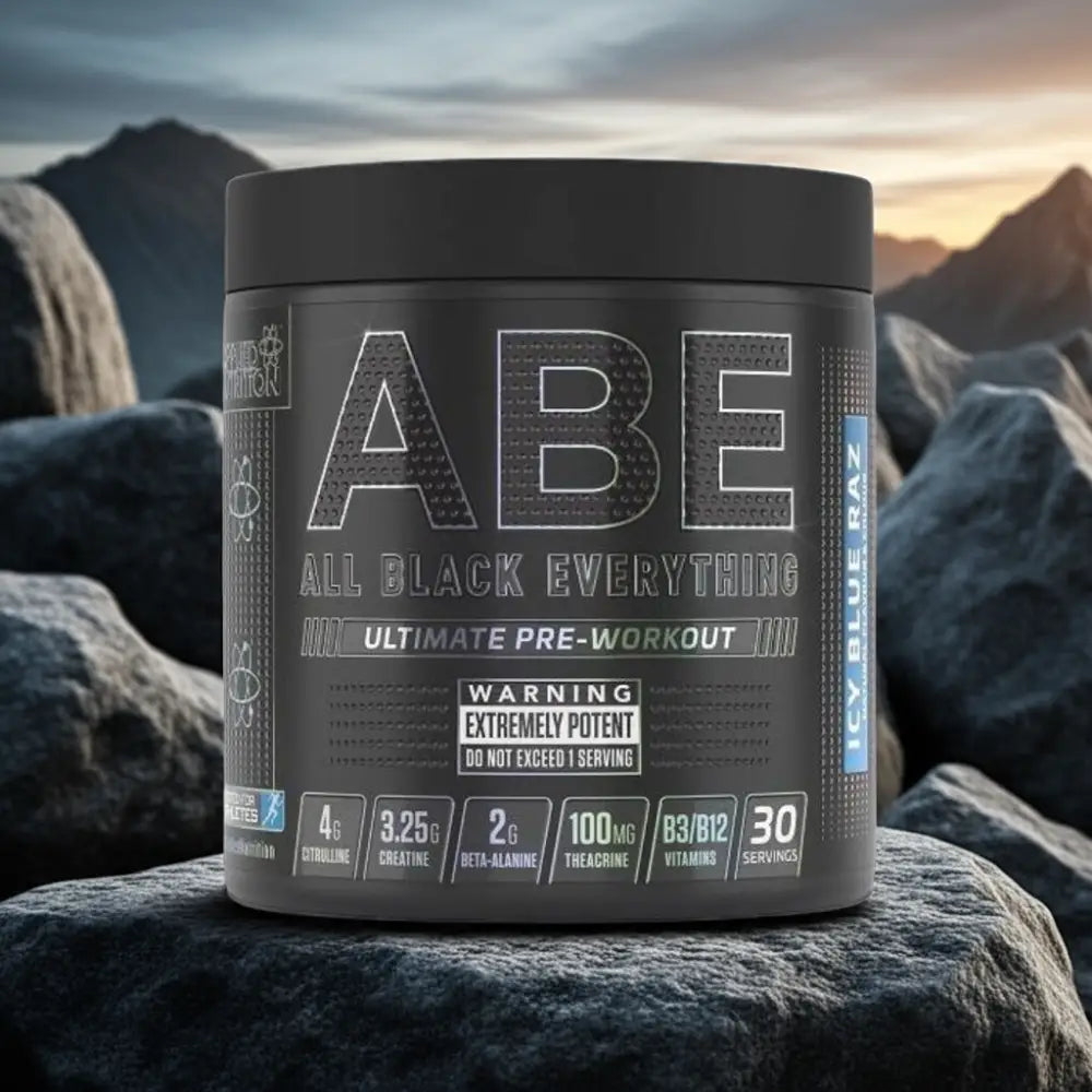 ABE All Black Everything Pré-Treino 375g - Applied Nutrition - Pré-Treino