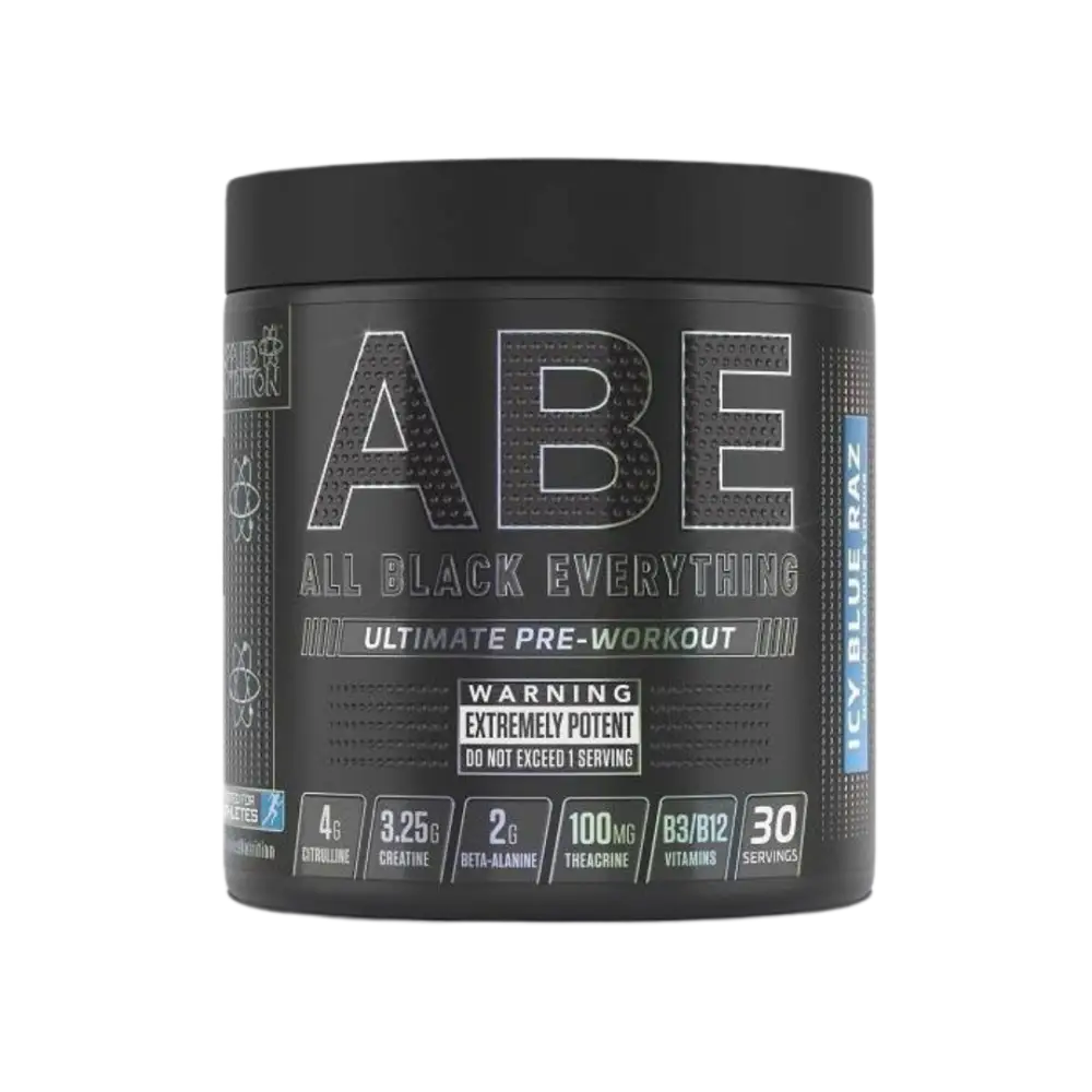 ABE All Black Everything Pré-Treino 375g - Applied Nutrition - Pré-Treino