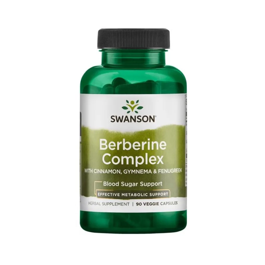 Berberine Complex - 90 Cápsulas - Swanson