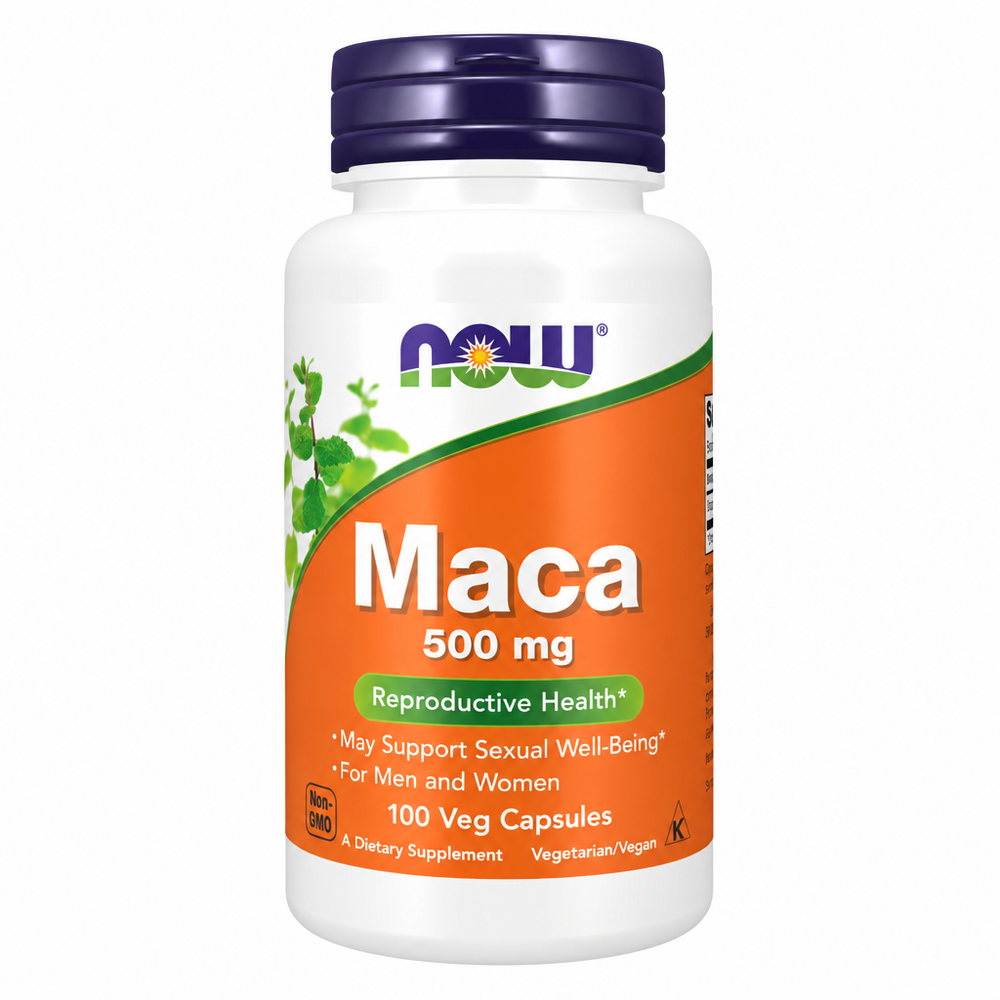 Maca 500mg - NOW Foods - 100 Cápsulas