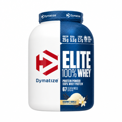 Whey Protein Elite 100% Whey - Dymatize - Baunilha Gourmet - 2,1kg