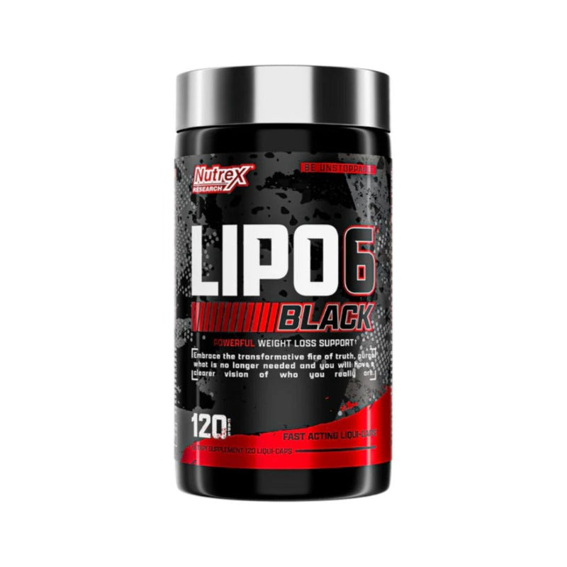 Lipo 6 Black - 120 cápsulas - Nutrex