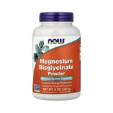 Magnésio Bisglicinato em Pó 227 g - NOW Foods