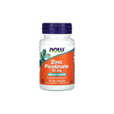 Picolinato de Zinco 50mg – NOW Foods – 30 Cápsulas