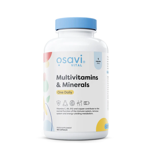 Multivitaminas e Minerais 120 Cápsulas - Osavi - 120 Cápsulas - Vitamina