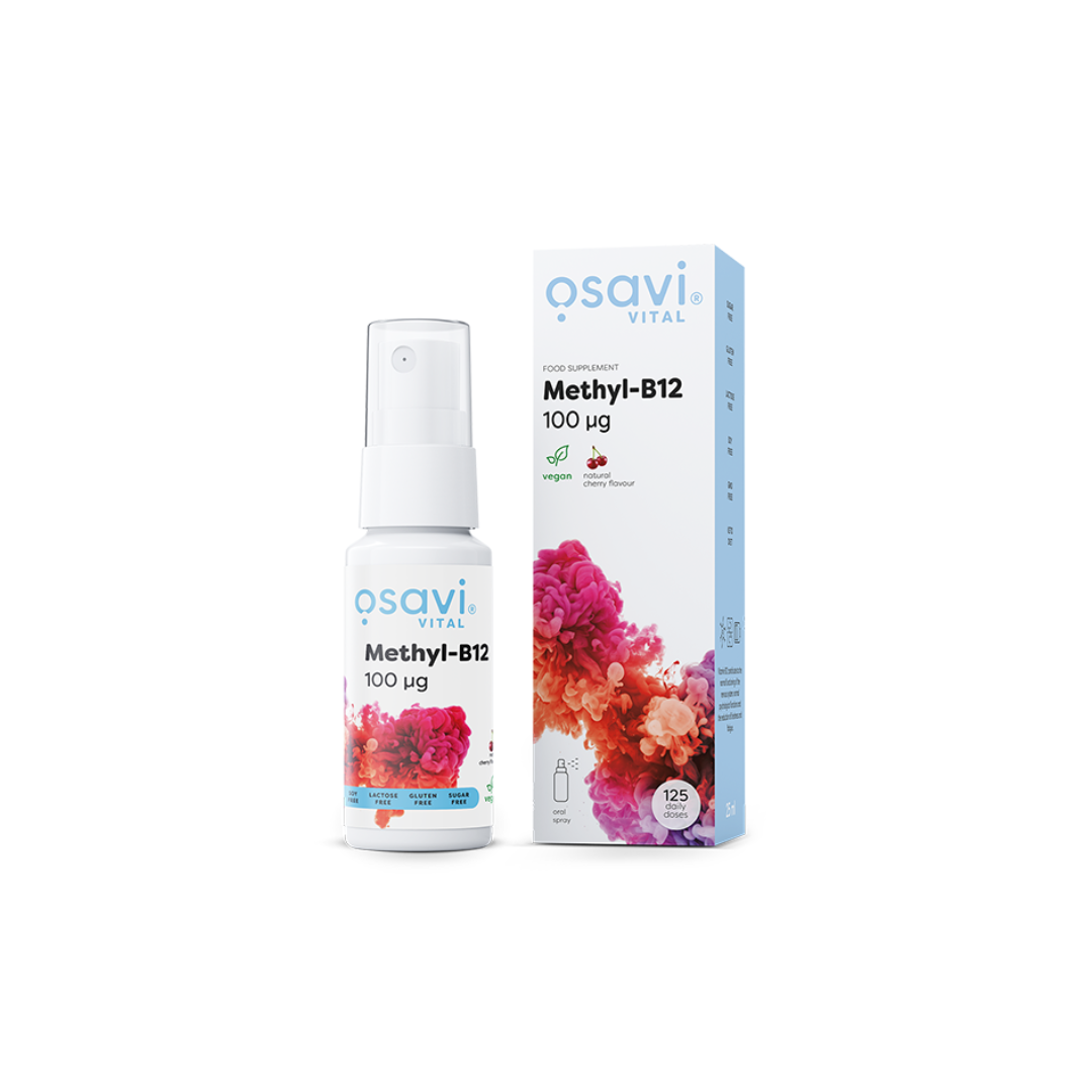 Osavi Metil B12 Spray Oral, 100 mcg (cereja), 25 ml