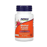 Metil Folato 1000mcg - NOW Foods – 90 Comprimidos