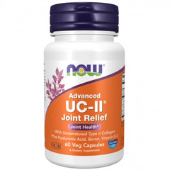 Advanced UC-II Joint Relief - NOW Foods - 60 Cápsulas