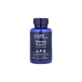 Vitaminas D e K com Iodo Marinho - Life Extension - 60 Cápsulas