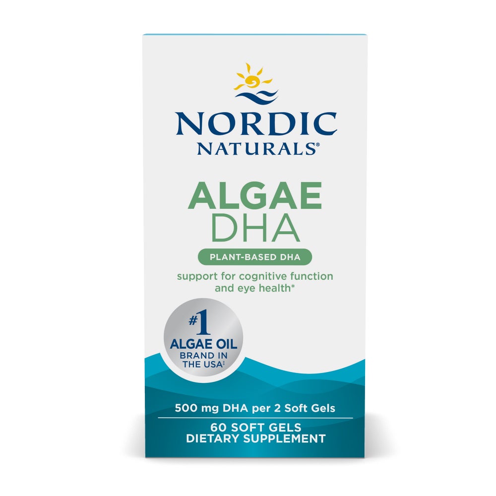Algae DHA 500mg - Nordic Naturals - 60 Softgels