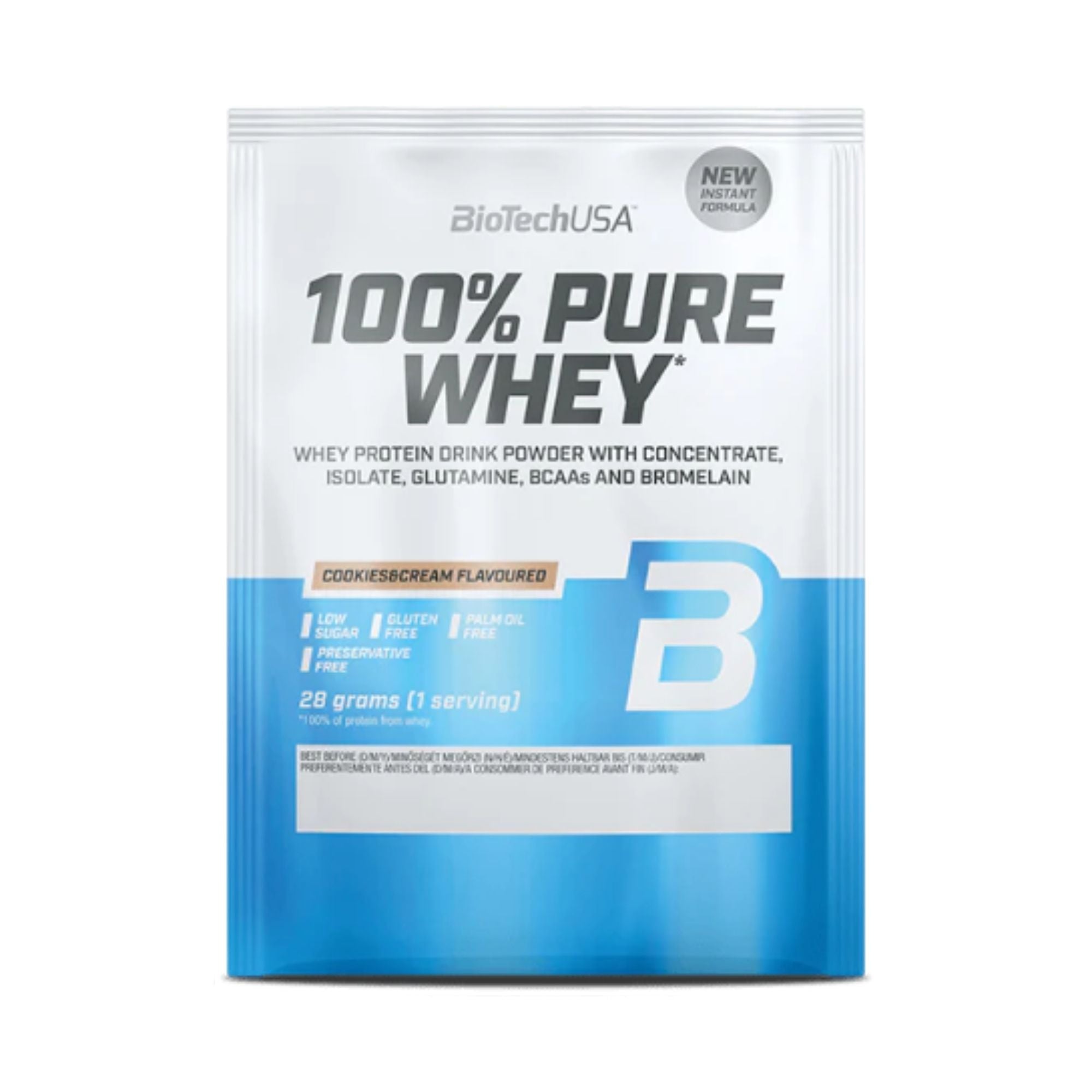 Whey Protein 100% Pure Whey - BiotTechUSA - 28g