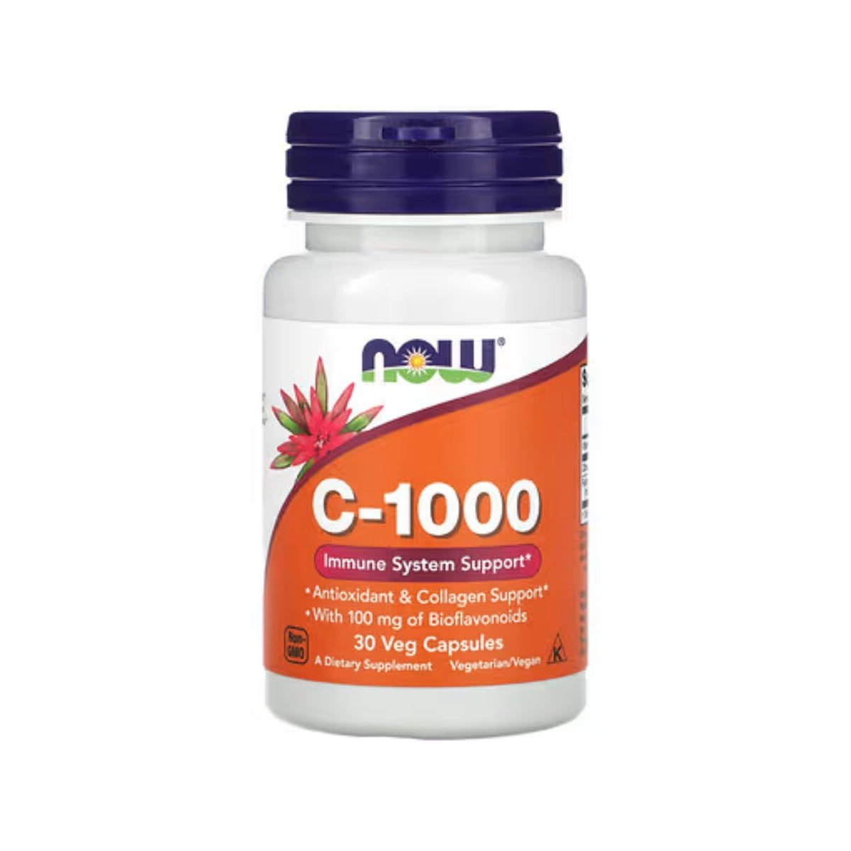 Vitamina C-1000 - NOW Foods - 30 cápsulas