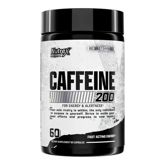 Caffeine 200 - 60 cápsulas - Nutrex