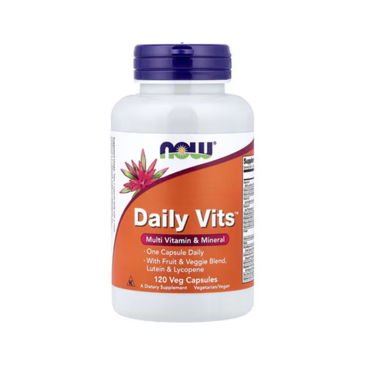 Daily Vits - NOW Foods - 120 Cápsulas