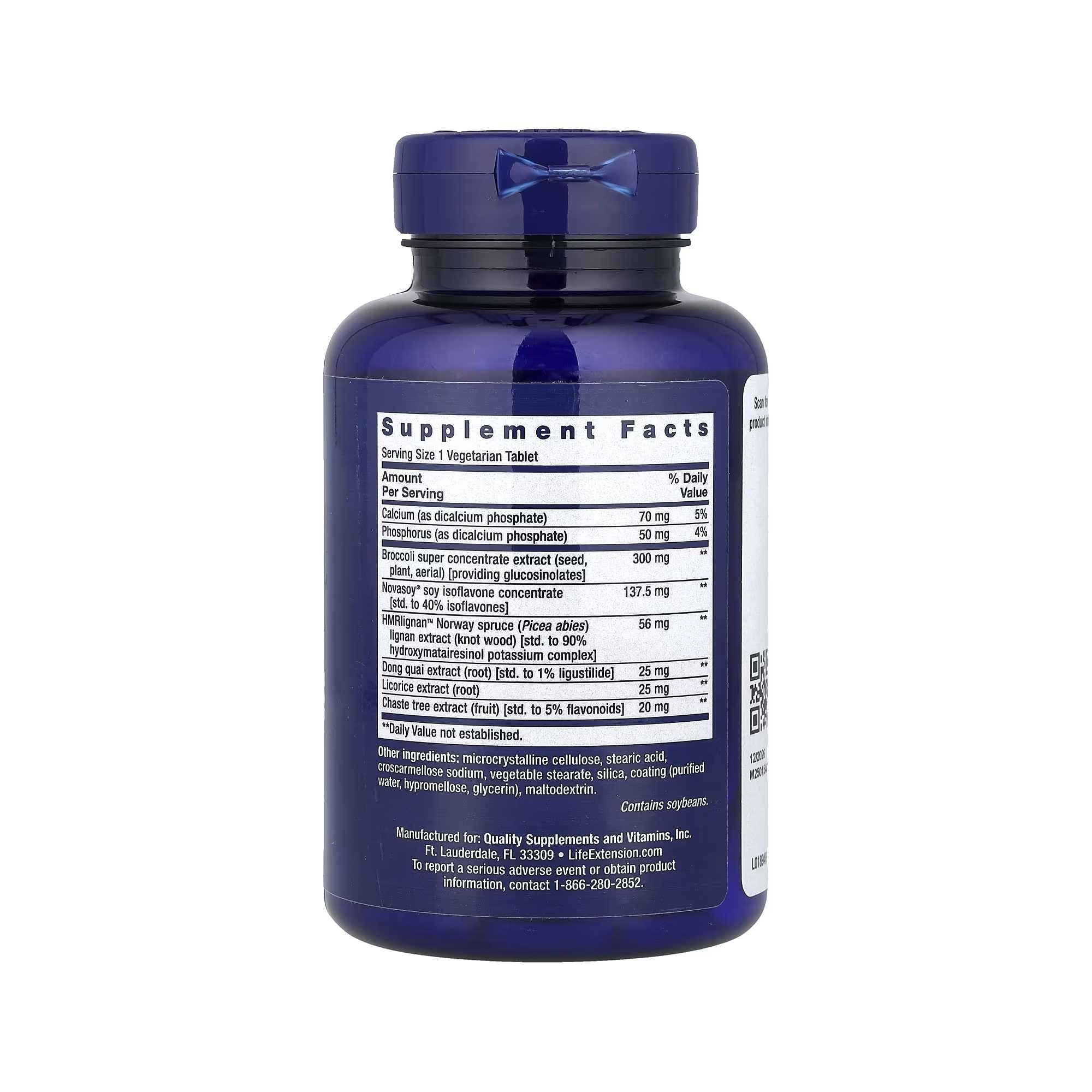 Estrogênio para Mulheres - Life Extension - 30 Comprimidos