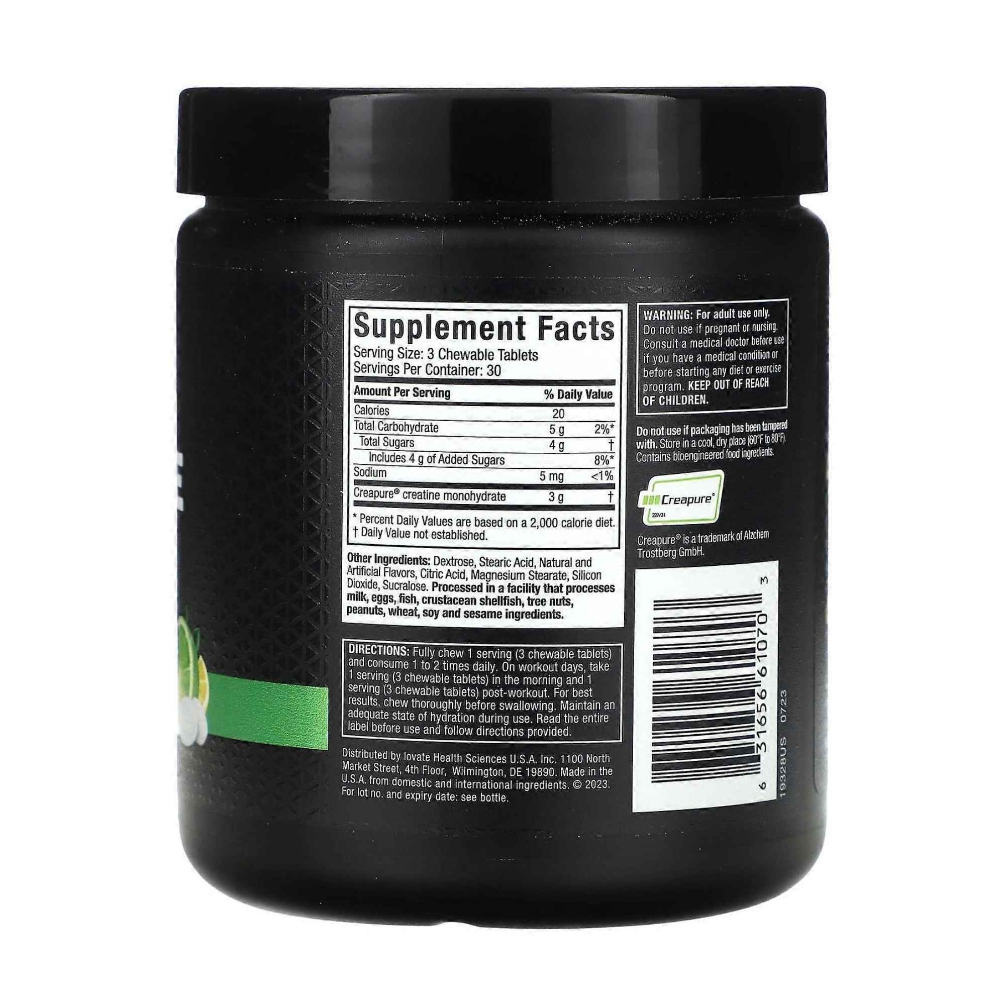 Creatina Pastilhas Creapure® - MuscleTech - 90 unidades