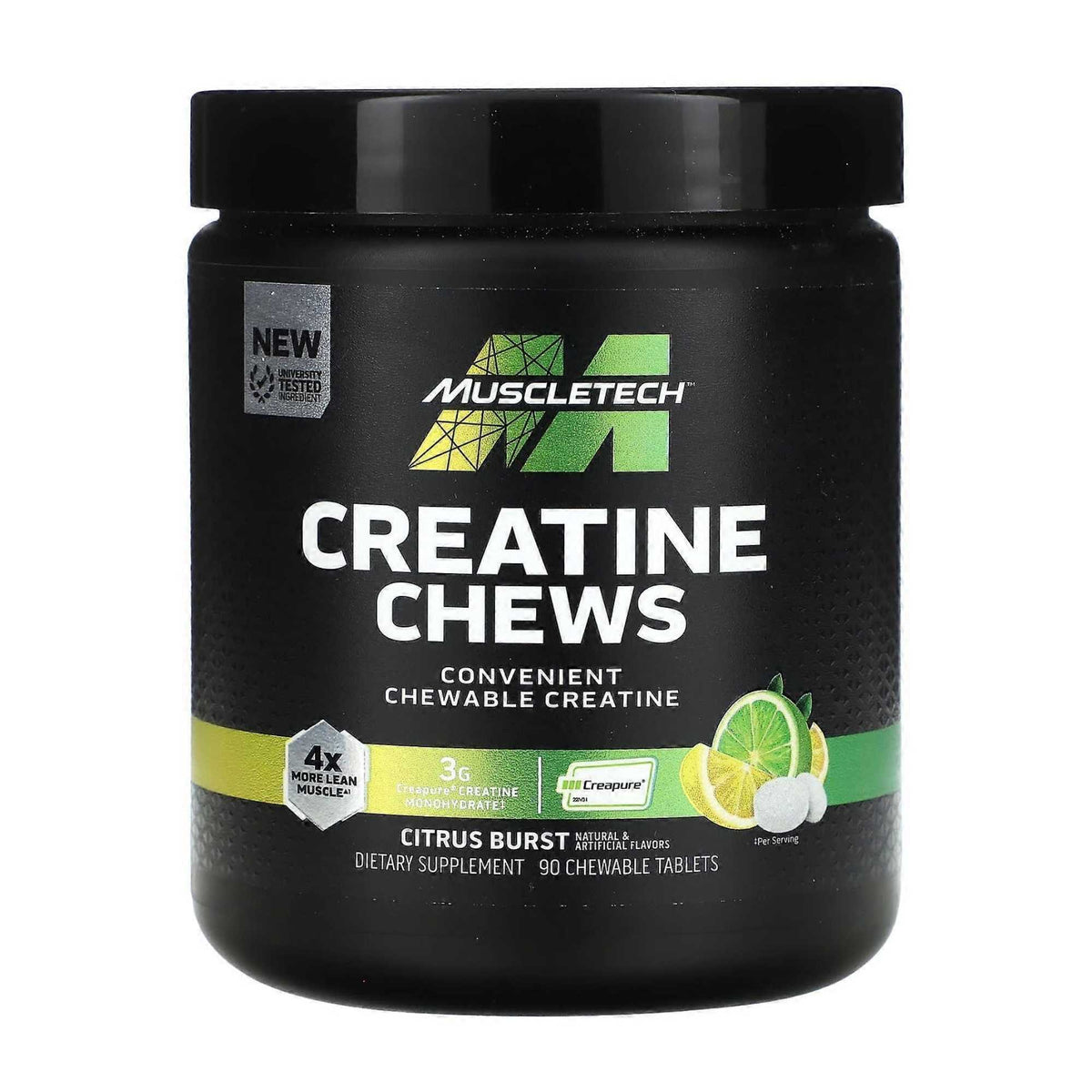 Creatina Pastilhas Creapure® - MuscleTech - 90 unidades
