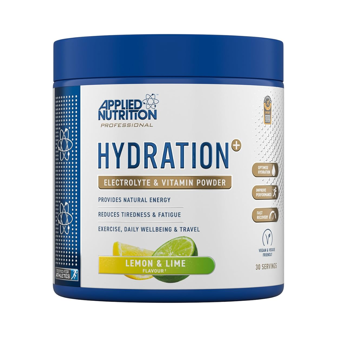 Hydration + - Eletrólitos e Vitaminas em pó - 240g - Applied Nutrition - Minerais