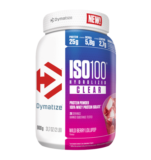 ISO 100 Hydrolyzed Clear Whey Protein 900g - Dymatize