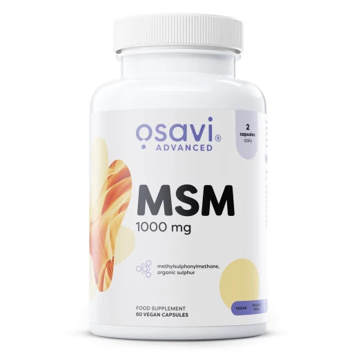 MSM 1000mg - 60 Cápsulas - Osavi - Minerais