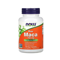 Maca Crua 750 mg - NOW Foods - 90 cápsulas