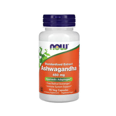 Ashwagandha 450 mg - NOW Foods - 90 Cápsulas