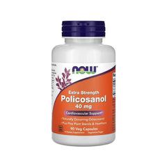 Policosanol Extra Forte 40mg - NOW Foods - 90 Cápsulas