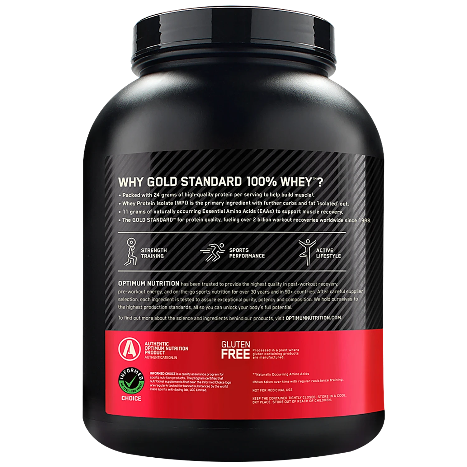 Gold Standard 100% Whey 2.26kg - Optimum Nutrition - Proteína