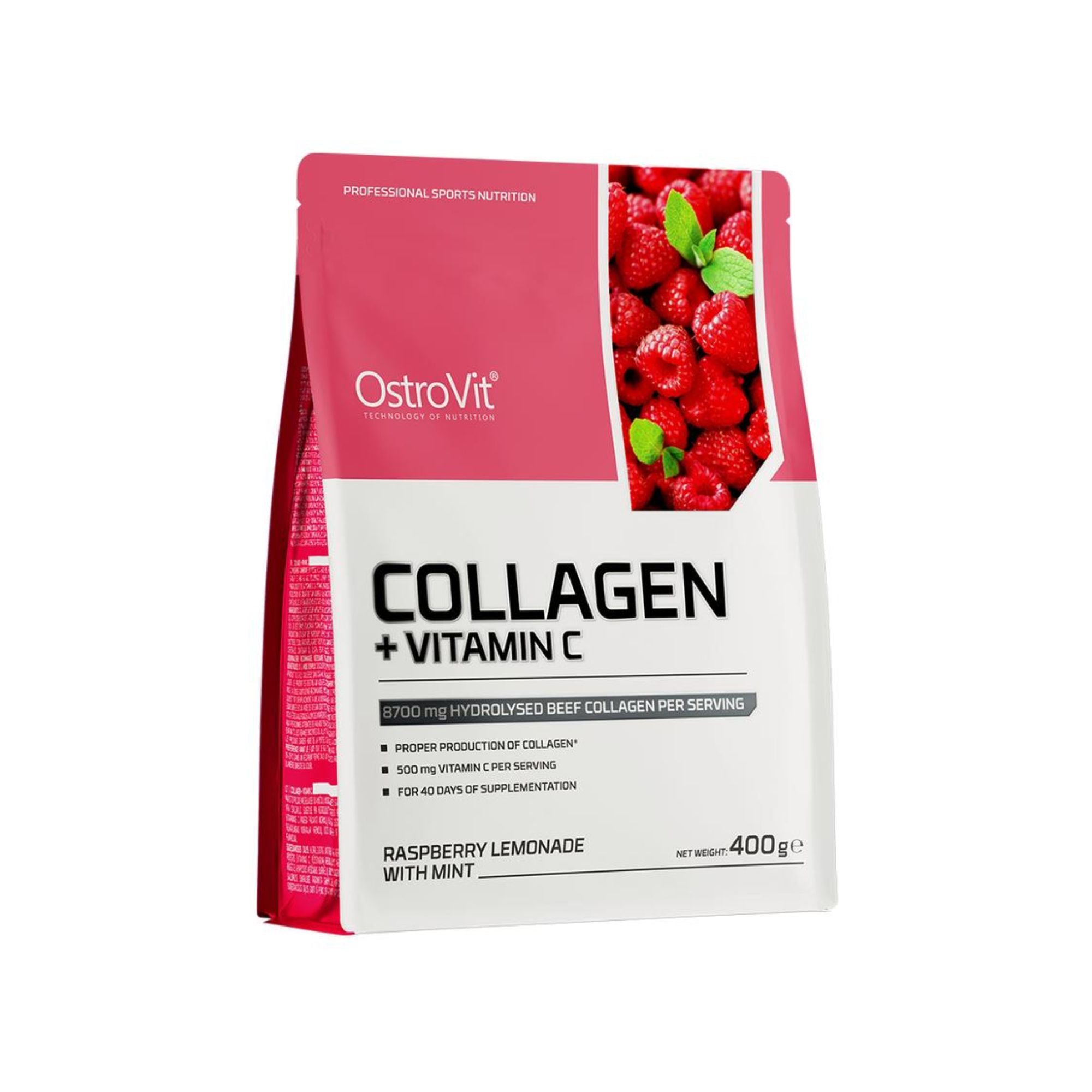 Colágeno + Vitamina C - OstroVit – 400g