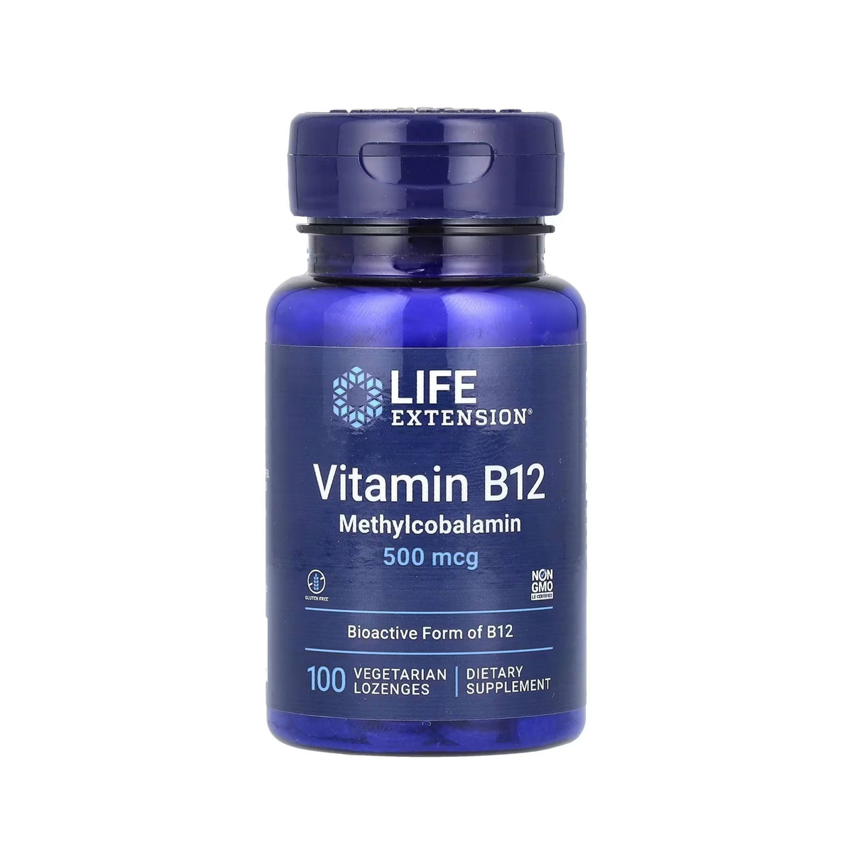 Vitamina B12 500 mcg - Life Extension - 100 pastilhas