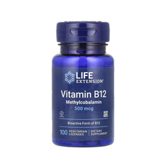 Vitamina B12 500 mcg - Life Extension - 100 pastilhas