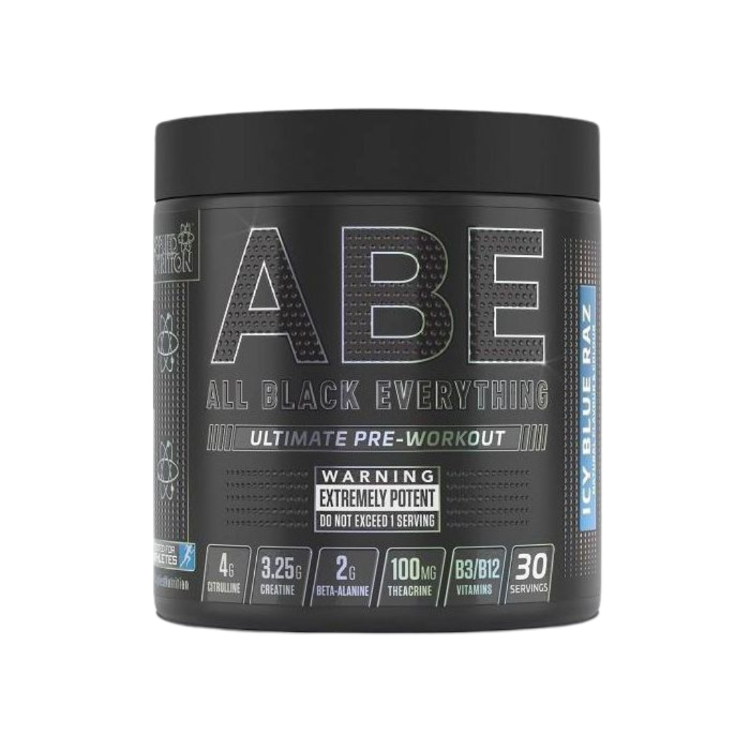 ABE All Black Everything Pré-Treino 375g - Applied Nutrition - Pré-Treino