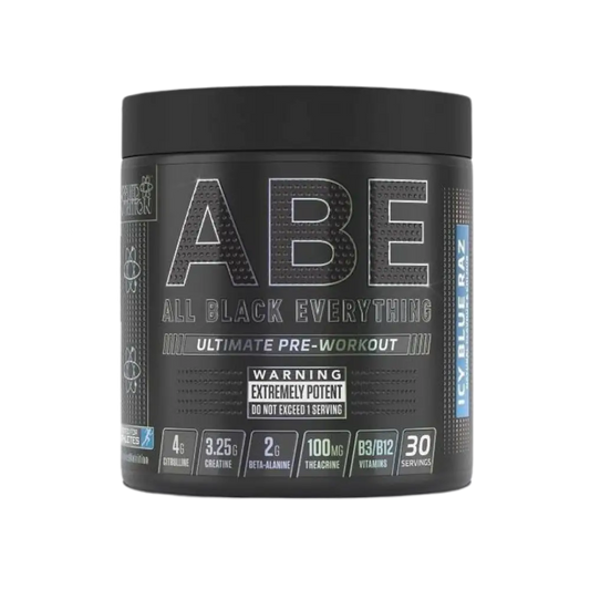 ABE All Black Everything Pré-Treino 375g - Applied Nutrition - Pré-Treino