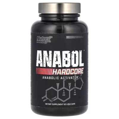 Anabol Hardcore, Ativador Anabólico Nutrex, 60 Cápsulas