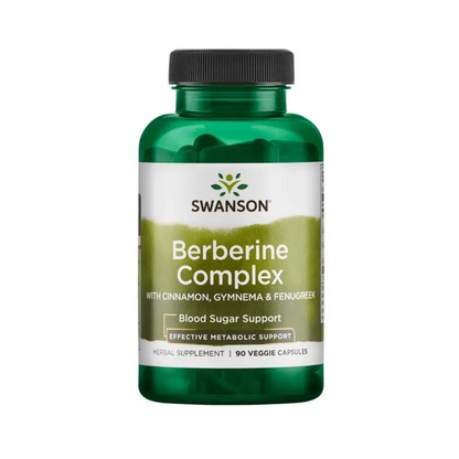 Berberine Complex - 90 Cápsulas - Swanson