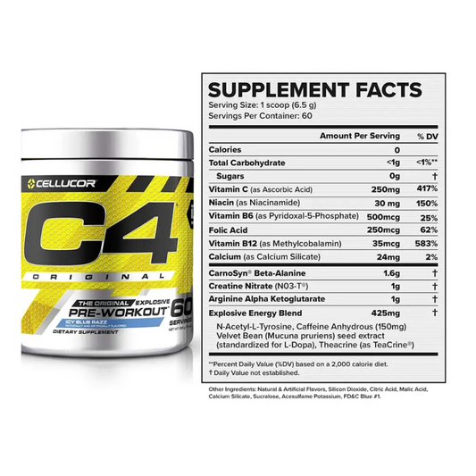 C4 Original - 30 doses (195g) - Pré-Treino
