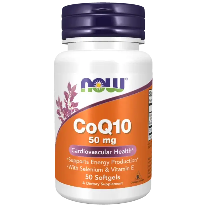 CoQ10 50mg + Selénio e Vitamina E - 50 Cápsulas - Vitamina
