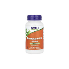 Feno Grego 500mg - NOW Foods - 100 Cápsulas