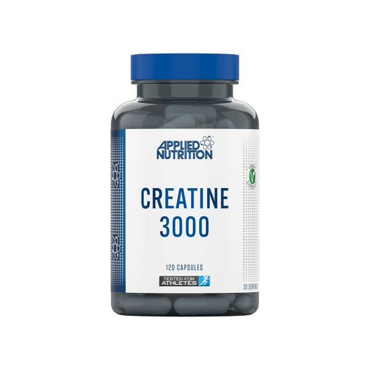 Creatina 3000 - 120 Cápsulas - Applied Nutrition