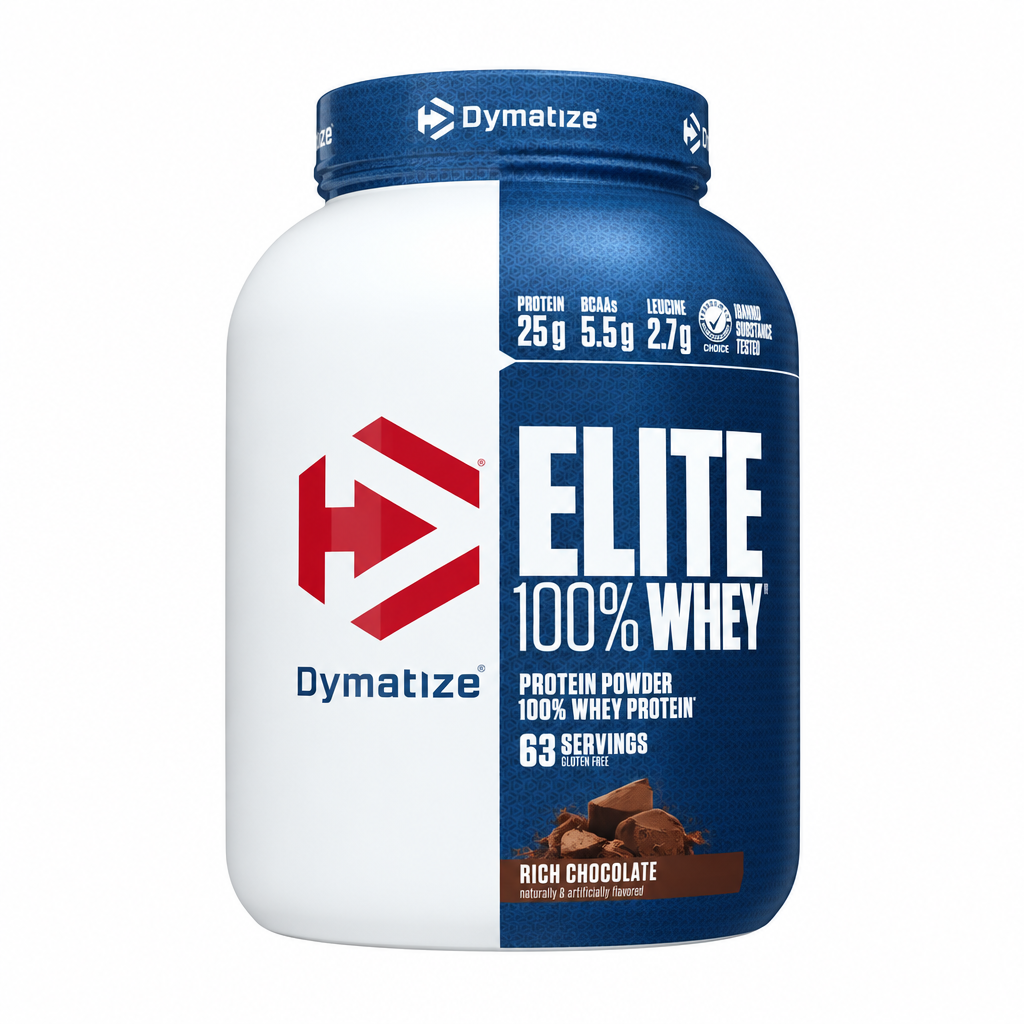 Whey Protein Elite 100% Whey - Dymatize - Chocolate Rico - 2,1kg