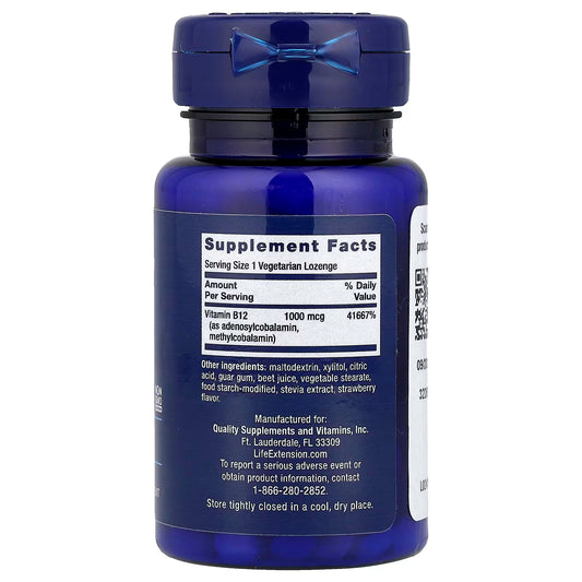 B12 Elite - Life Extension - 60 pastilhas