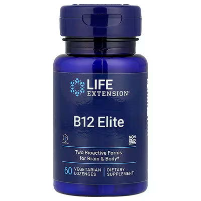 B12 Elite - Life Extension - 60 pastilhas