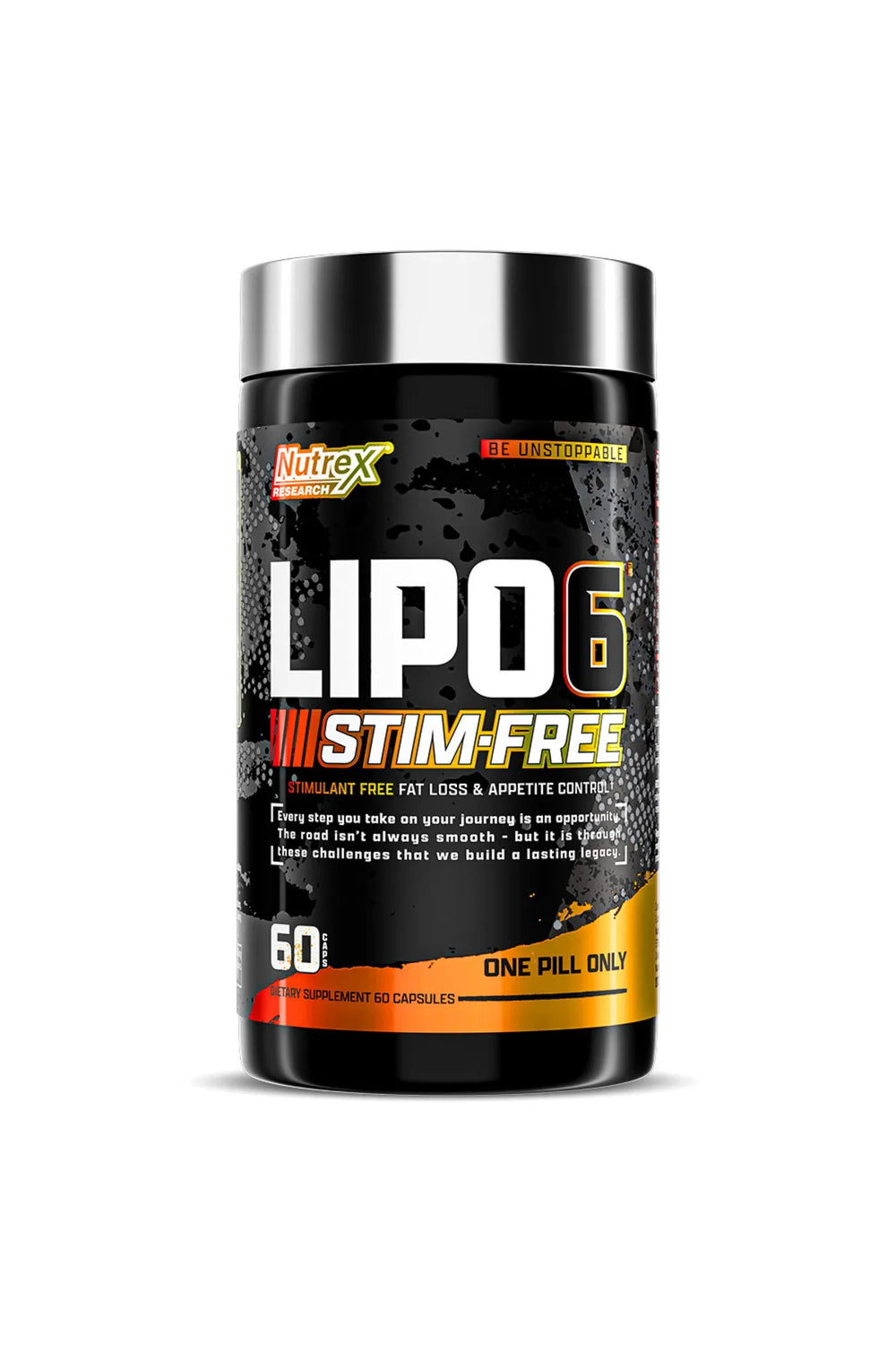 Lipo 6 Black Stim-Free - 60 Cápsulas - Nutrex - Termogénico