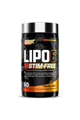 Lipo 6 Black Stim-Free - 60 Cápsulas - Nutrex - Termogénico